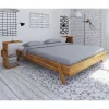 Hot Wohnen 190 cm Bettanlage im Retro Design - Hardus (dreiteilig)