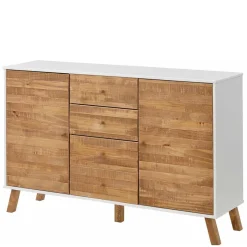 Sale Wohnen 130 cm breite Kommode im Skandi Design - Slogdan