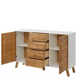 Sale Wohnen 130 cm breite Kommode im Skandi Design - Slogdan
