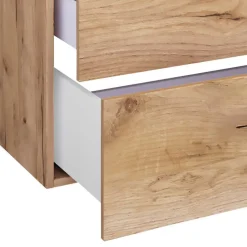 Discount Wohnen 178 cm breiter Badblock Einzelmöbel - Ursela (vierteilig)