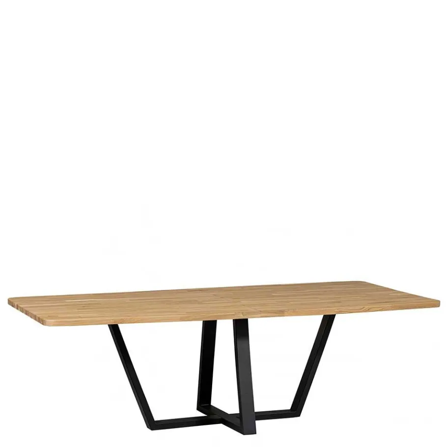 Clearance Wohnen 240 cm breiter Esszimmertisch aus Eichenholz - Serinina