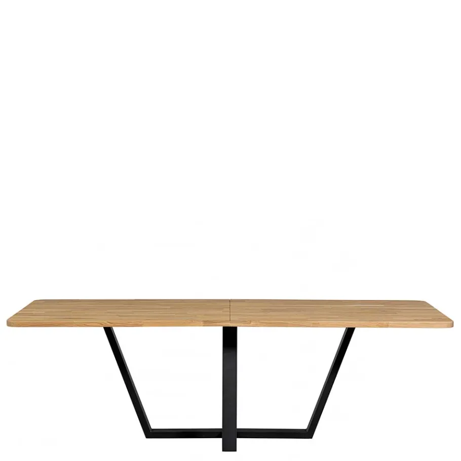 Clearance Wohnen 240 cm breiter Esszimmertisch aus Eichenholz - Serinina