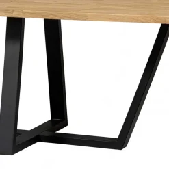 Clearance Wohnen 240 cm breiter Esszimmertisch aus Eichenholz - Serinina