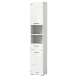 Hot Wohnen 37 cm breiter Hochschrank fürs Badezimmer - Henriette