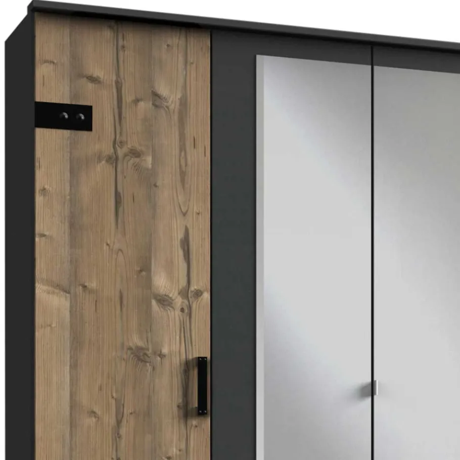 Online Wohnen 225 cm breiter Kleiderschrank modern - Ardila