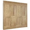 New Wohnen 200 cm breiter Kleiderschrank 4-türig in Asteiche - Zamron