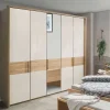 New Wohnen 250 cm breiter Schlafzimmerschrank mit 5 Türen - Emdsiva III