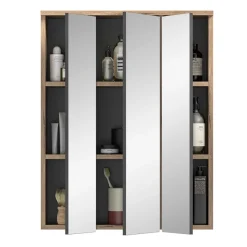 Discount Wohnen 60 cm breiter Waschplatz fürs Bad - Depart (zweiteilig)