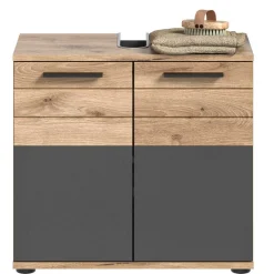 Discount Wohnen 60 cm breiter Waschplatz fürs Bad - Depart (zweiteilig)