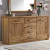 Online Wohnen 165 cm breites Flur-Sideboard mit Metallgriffen - Riostar