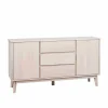Best Wohnen 152 cm breites Sideboard in White Wash - Navassa