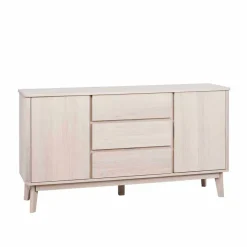 Best Wohnen 152 cm breites Sideboard in White Wash - Navassa
