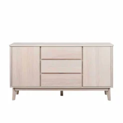 Best Wohnen 152 cm breites Sideboard in White Wash - Navassa