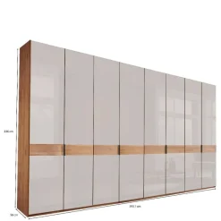 Sale Wohnen 236 cm hoher Kleiderschrank mit acht Türen - Dilacco