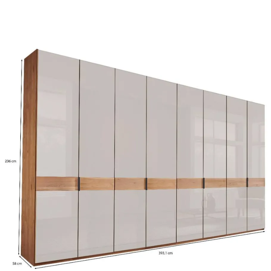 Sale Wohnen 236 cm hoher Kleiderschrank mit acht Türen - Dilacco