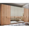 Clearance Wohnen 216 cm hoher XXL-Kleiderschrank in Erle - Murray