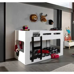 Discount Wohnen 121 cm hohes Kinderbett mit Spielbereich - Kiko