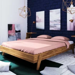 Best Wohnen 190 cm kurzes Doppelbett aus Holz - Hardus