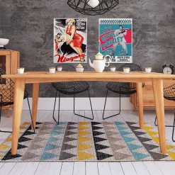 Online Wohnen 80 cm tiefer Kernbuche Esstisch geölt - Junola