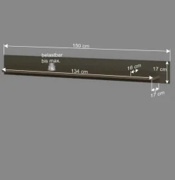 Sale Wohnen 150 cm Wandboard in Eukalyptus und Eiche Optik - Promo