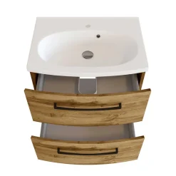Discount Wohnen 60 cm Waschplatz & Unterschrank - Arazony (dreiteilig)