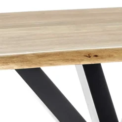 New Wohnen 3 Größen Esszimmer Tisch mit Baumkante Akazie - Fornax