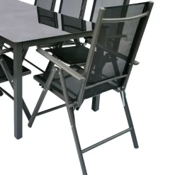 Hot Wohnen 8 Personen Garten-Sitzgruppe Set - Micaelo (neunteilig)