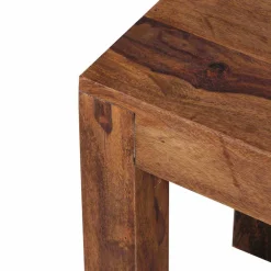 Discount Wohnen Ablagetisch Hoslo aus Massivholz Sheesham