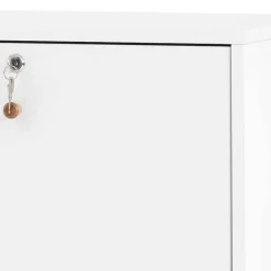 New Wohnen Abschließbarer Aktenschrank im Skandi Design - Niuna