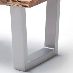 Best Wohnen Akazie Sofatisch mit gewachsener Kante - Thoros