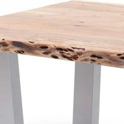 Best Wohnen Akazie Sofatisch mit gewachsener Kante - Thoros