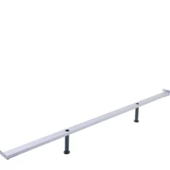 Best Wohnen Akazienholz Bett in Grau - Friedel