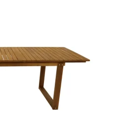 Outlet Wohnen Akazienholz Gartentisch verlängerbar - Sennpa