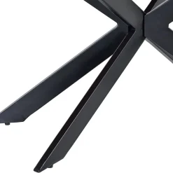 Best Wohnen Akazienholz-Tisch mit Spider Gestell - Veladrano