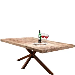 Hot Wohnen Altholztisch aus Teak Massivholz - Dattilon