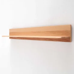 New Wohnen Anbauwand Athias aus Kernbuche (vierteilig)