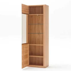 New Wohnen Anbauwand Athias aus Kernbuche (vierteilig)