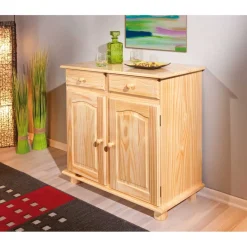 New Wohnen Anrichte Nabrosia aus Kiefer Massivholz