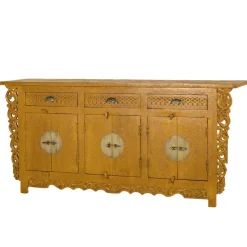Best Wohnen Asia Style Sideboard in Ocker Gelb - Nelu