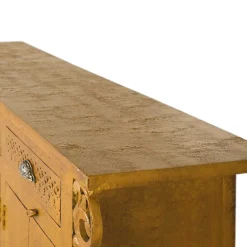 Best Wohnen Asia Style Sideboard in Ocker Gelb - Nelu