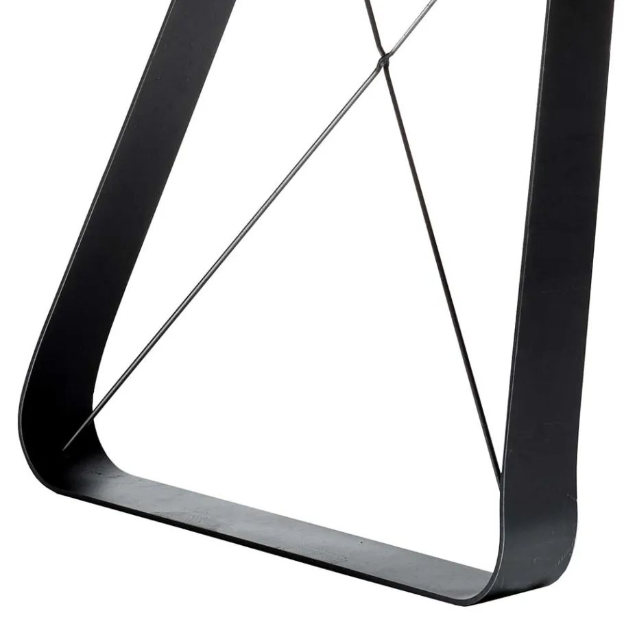 New Wohnen Asteiche Industrial Tisch mit Stahl Gestell - Ventida