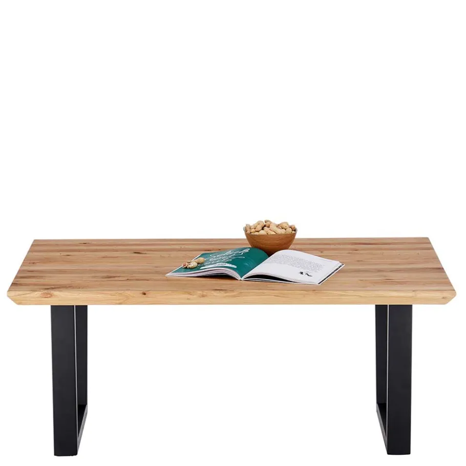 Clearance Wohnen Asteiche Sofatisch im Industrial Design - Ceraldina