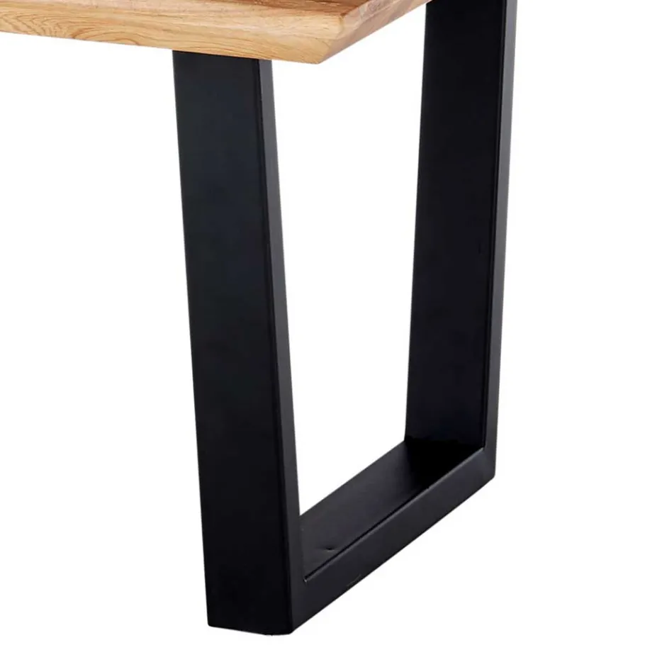 Clearance Wohnen Asteiche Sofatisch im Industrial Design - Ceraldina