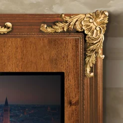 Outlet Wohnen Ausgefallene TV Wohnwand Möbel Set - Carlenna (vierteilig)