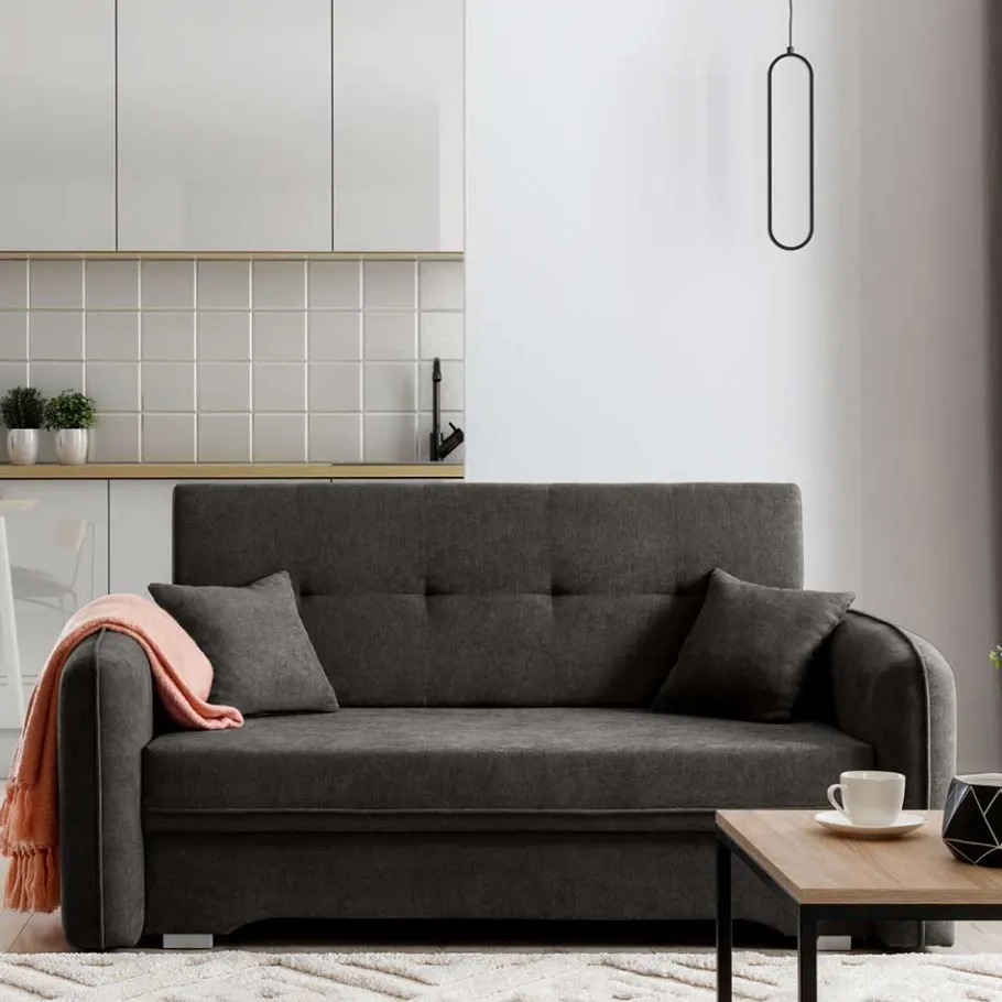 Wohnen Ausklappbares Sofa mit Bonell Federkern - Franatico