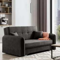 Wohnen Ausklappbares Sofa mit Bonell Federkern - Franatico
