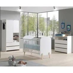Sale Wohnen Babyzimmer Einrichtung Möbelset - Mauricia (dreiteilig)
