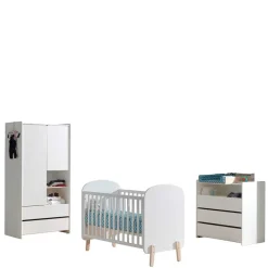 Sale Wohnen Babyzimmer Einrichtung Möbelset - Mauricia (dreiteilig)