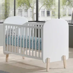 Clearance Wohnen Babyzimmer Kompletteinrichtung in Weiß - Mauricia (vierteilig)