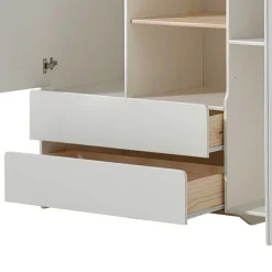 Clearance Wohnen Babyzimmer Kompletteinrichtung in Weiß - Mauricia (vierteilig)